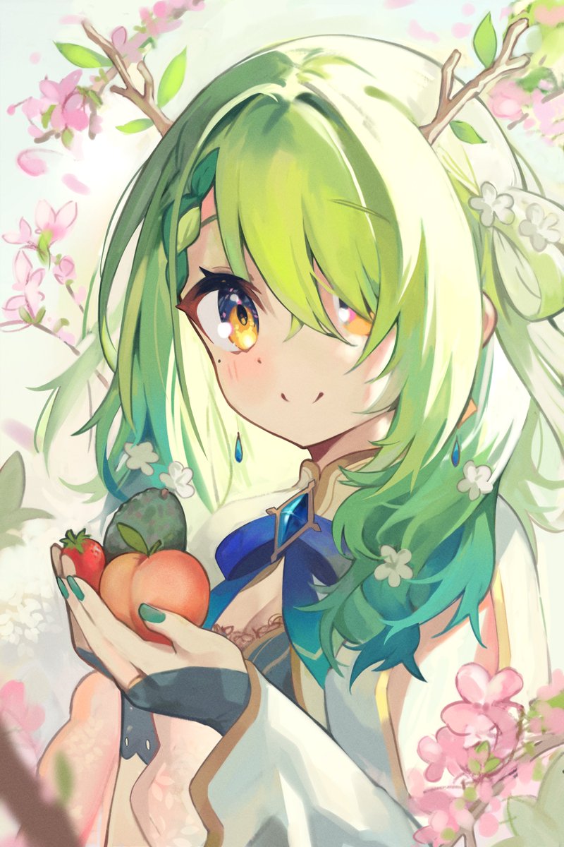 セレス・ファウナ 「Fauna with some S-tier fruit 

#FineFaun」|pidjun @ Fanimeのイラスト