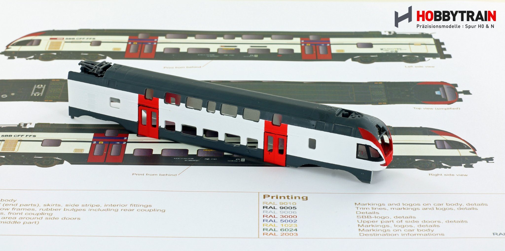 NOCH 88151 Railbag de luxe Modelllb.-Kof（Noch 88308 Spoor Z