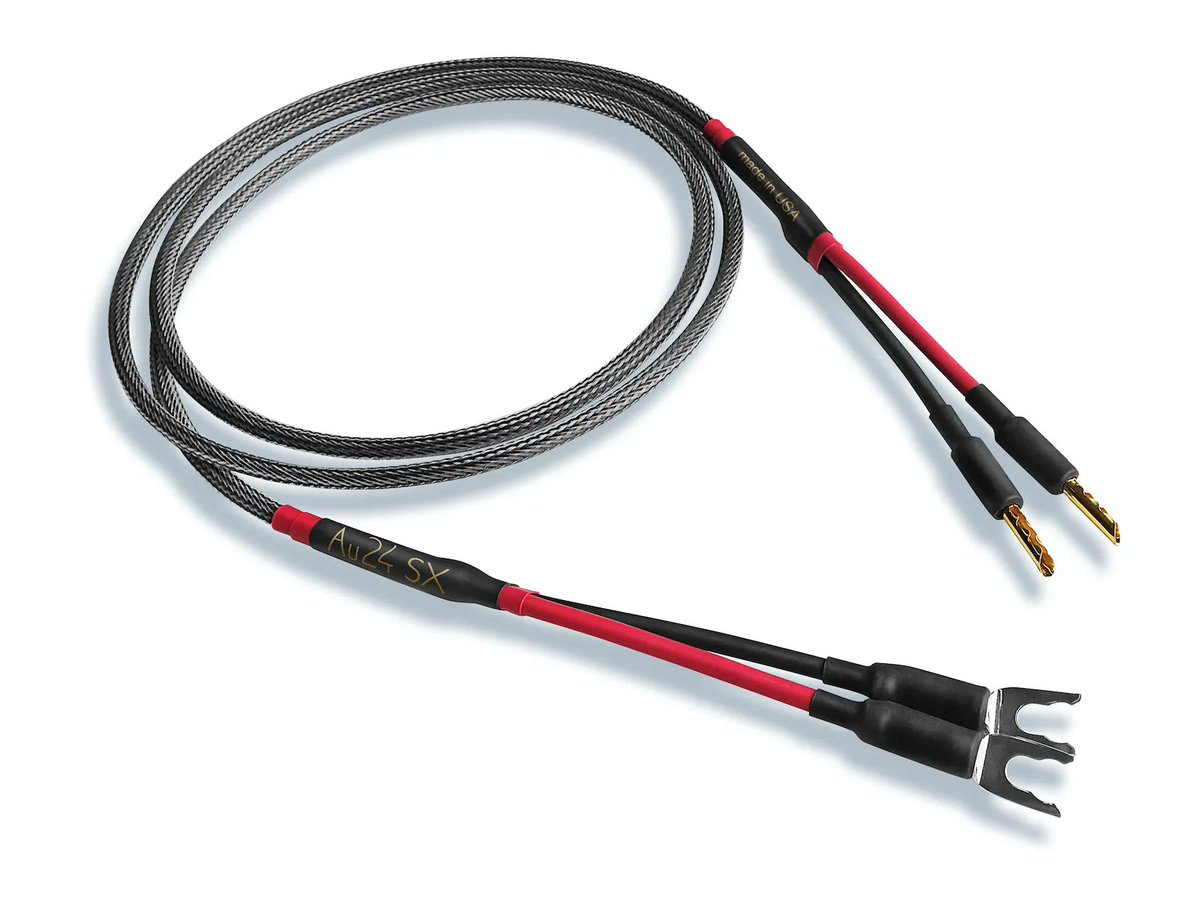 Made of six-nines OCC copper with an XLPE dielectric and a double cryogenic treatment, the Au24 SX, Audience believes, is its finest cables ever. I can’t disagree. buff.ly/3QmF2cW