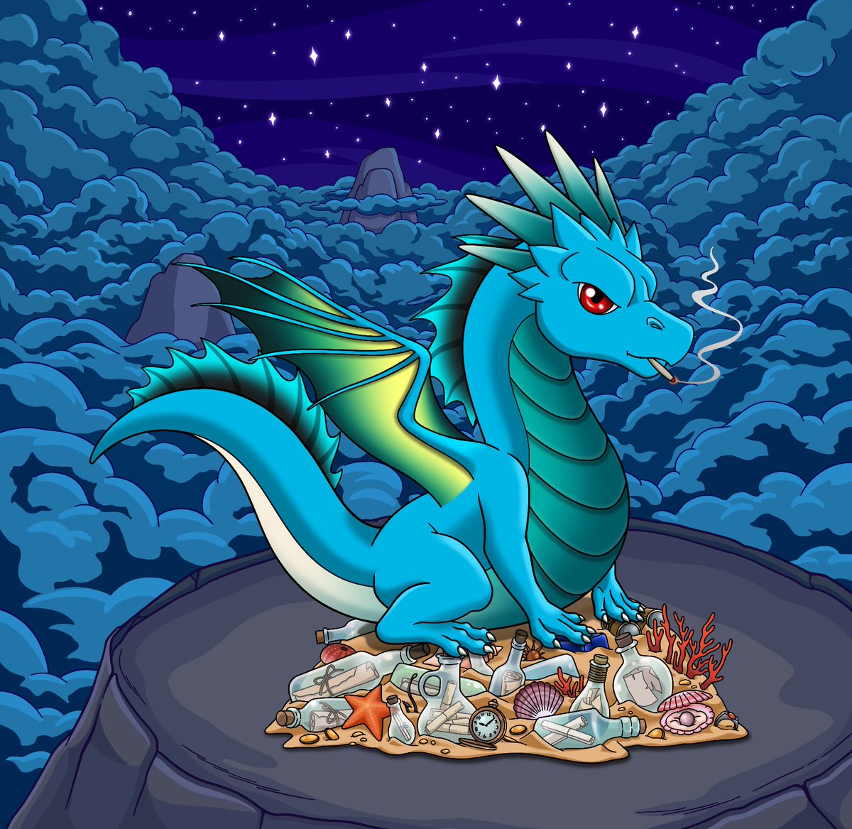 snackvibes_'s tweet photo. As a fan of animation in NFTs, I am so proud to witness the projects growth and development. I have been gifted this amazing Dragon from Emrys @dragonforge_nft
Welcome home Dragon #336💙
#NFTCommunity #film3 #animation3 https://t.co/JicNpzmtTC
