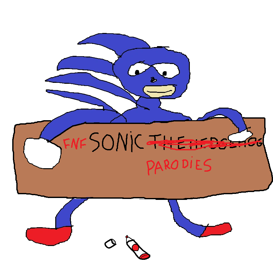 0_ZET4's tweet photo. hello @SonicParodysFNF i made a little fanart i hope you like it  Gotta Go Fast https://t.co/xPpYnfKQC4