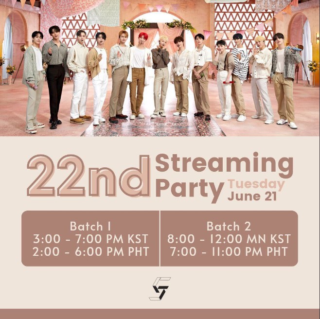 chwe_wable's tweet photo. SYN0124_T3 
Youtube Streaming Team

22th STREAMING PARTY
JUNE 21, 2022

#SVT_DropItLikeHOT #세븐틴 
@pledis_17
 #SynergyStreamingParty 
@synergyforsvt https://t.co/fqx3QKAX0G