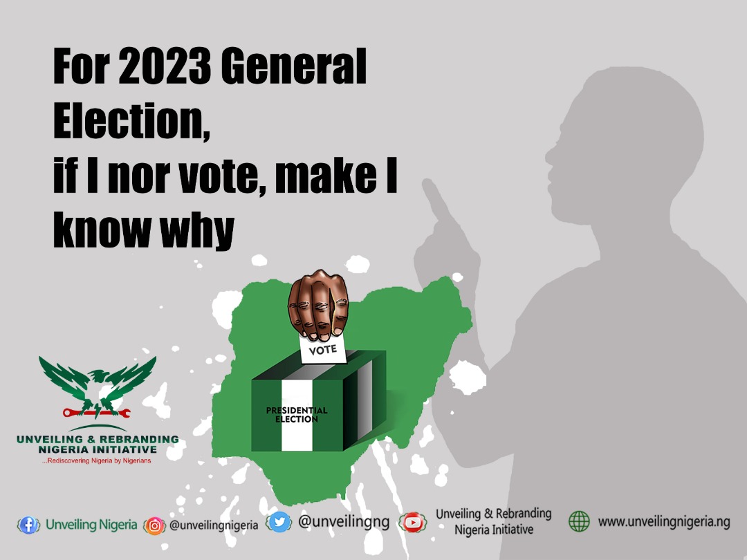 unveilingng's tweet photo. Na the matter wey we still dae talk.
Wahala for who get PVC wey nor wan vote o
#MyPVCMyFuture
#UnveilinNigeria
@InecNigeria https://t.co/8fXQlRxlsR