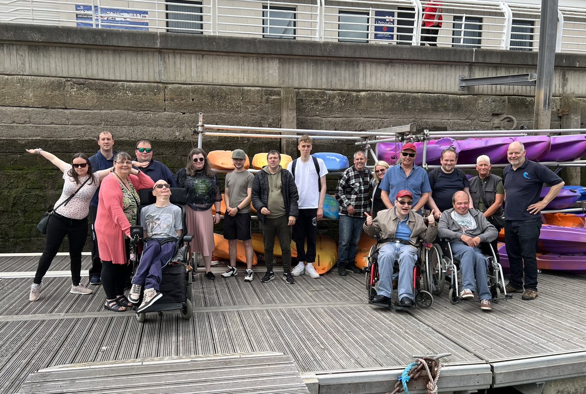 Massive thank you to Mike from <a href="/Adventure_Sund/">Adventure Sunderland</a> for showing members of our community #HealthandWellbeing team around #AdventureSunderland today 🙌 Very excited about planned activities &amp; future #Partnership working opportunities #Inclusion #SupportingOurCommunity 🌊🛶