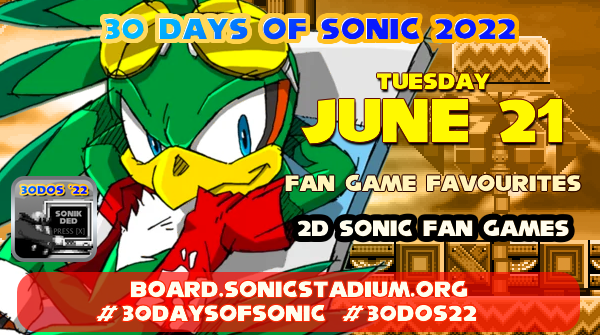 sonicstadium's tweet photo. It's Tuesday on #30DaysofSonic! Time to talk Fan Games! Tell us about your favourite 2D Fan Game. #30DOS22 https://t.co/ykqcIX4Iyc #SSMB https://t.co/Mv85q3woua