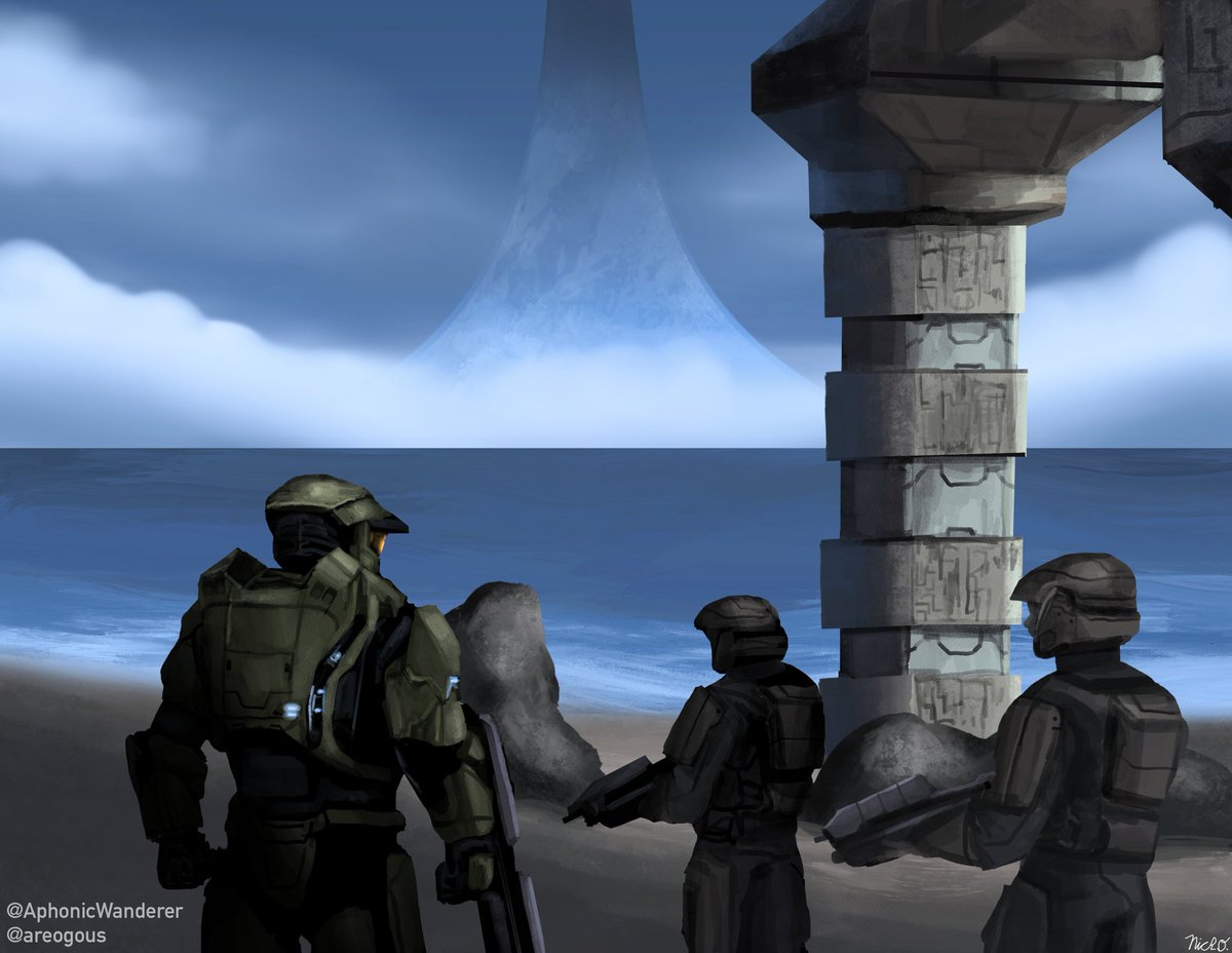 'A Day at The Beach'
-
Back with a painting of Chief and some Marines on Installation 04! I wanted something with a beach since it's summer. This took 7 hours! Let me know what you think!
#HaloSpotlight #HaloInfinite #HaloLoneWolves #HaloTheSeries #Halo