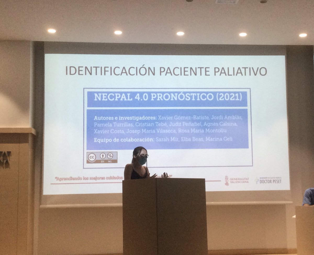 AsocCarena's tweet photo. 2ª Jornada de Cuidados Paliativos para Residentes, en el H. Dr. Peset de Valencia.
👉Identificando necesidades de atención paliativa en el paciente con enfermedad renal crónica.
@GVADrPeset @Xgba #finaldevidafundlacaixa #necpal https://t.co/GCpbfqLnky