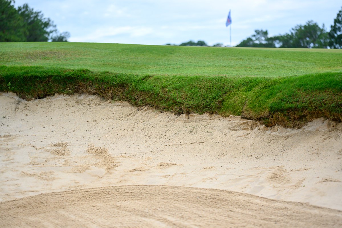 PinehurstGolfer's tweet photo. USGA Tees on the 5th Hole of Pinehurst No. 2. The hole plays as a Par 5 at 576 yards, then there's the green. The hardest GIR on the property. #Pinehurst #InPinehurst https://t.co/fcgxjl87Mx