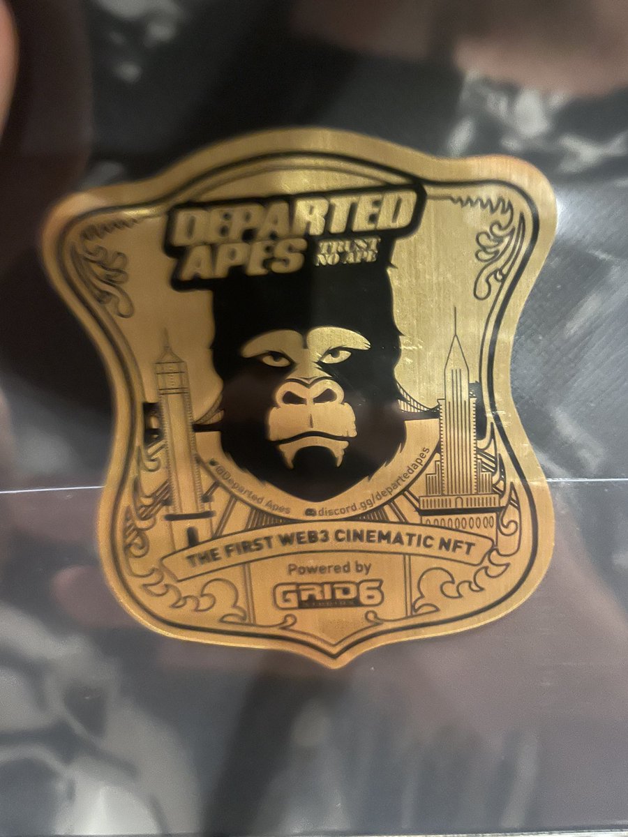 Greg26811291's tweet photo. @departedapes cool ape NFT proj https://t.co/rjd3aS3vfn
