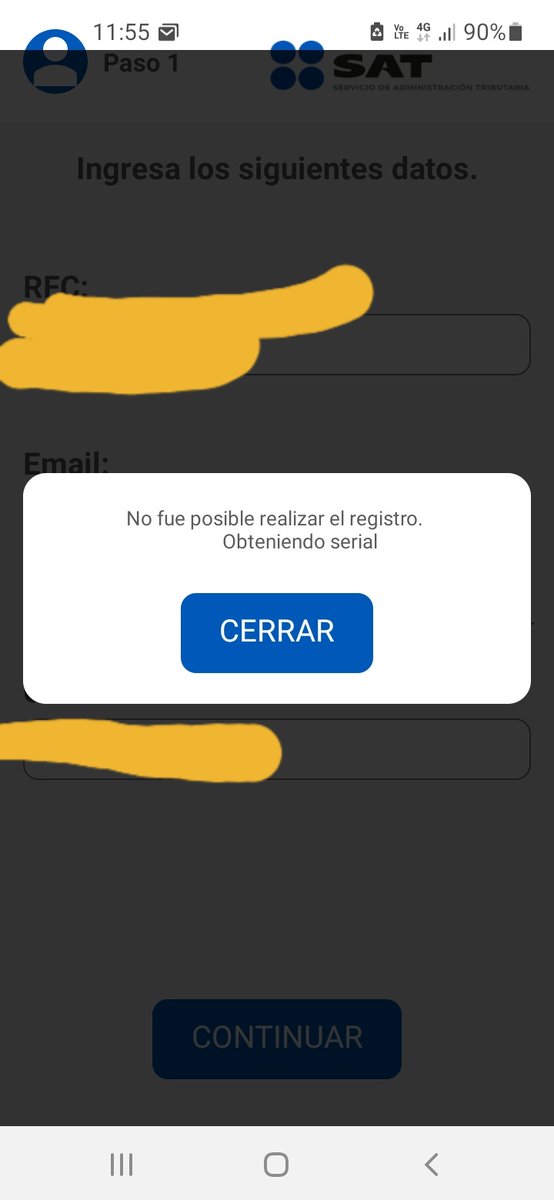 cpzumaya's tweet image. ¿A qué se deberá esta fala en #satid ?
Trato de renovar firma electrónica @chamlaty @ORTEGAYASOC @Sat_Anas