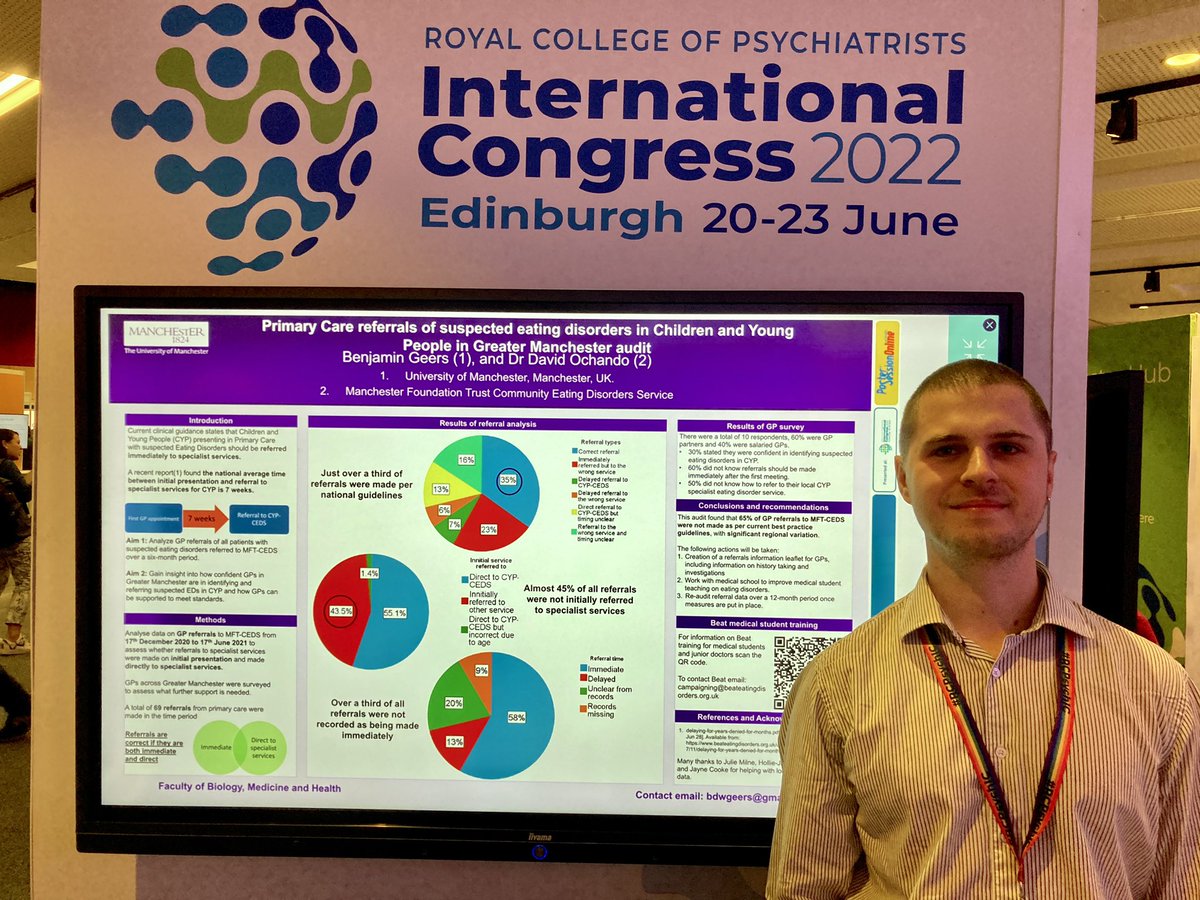 Had a great time presenting at #RCPsychIC22 in a oral rapid-fire poster presentation session today!