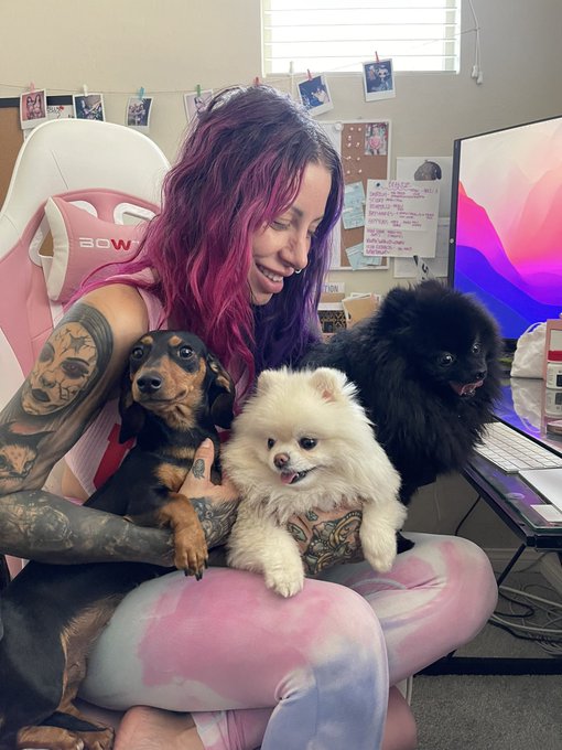 I&rsquo;m not getting any work done today and it&rsquo;s because of these lil bbs 🥲😍   also- don&rsquo;t mind my crazy
