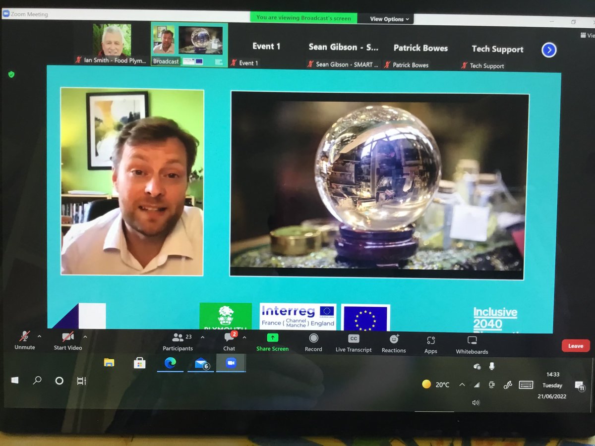 Reflecting on interesting ⁦<a href="/Inc2040Plym/">Inclusive 2040 Plymouth</a>⁩ (Inclusive 2040 Plymouth) event with <a href="/plymouthcc/">Plymouth City Council</a> &amp; partners inc <a href="/LindseyRIO/">Lindsey Hall</a> &amp; future casting with Dr Matt Finch <a href="/OxfordSBS/">Saïd Business School</a> re <a href="/foodplymouth/">Food Plymouth</a> #REDI #inclusion initiative with <a href="/DBI_UK/">Diversity Business Incubator</a> @FoodPlacesUK #GoodFoodMovement #BestFoodForward
