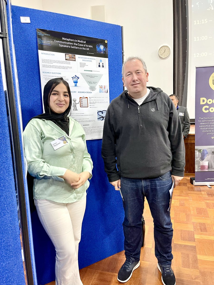 Dr Iméne MOUSSAOUI (@moussaouiimene) on Twitter photo It was really great to be part of the #UWS_festival_pgr_poster_event today and discuss my exciting #PhD Research with all of you! Thank you for all your positive feedback and support 🙏
<a href="/UniWestScotland/">UWS</a> <a href="/UWS_PGR/">UWS Doctoral College</a> <a href="/FernandoLSolis/">Fernando LEÓN SOLÍS</a> @StephZihms It was really great to be part of the #UWS_festival_pgr_poster_event today and discuss my exciting #PhD Research with all of you! Thank you for all your positive feedback and support 🙏
<a href="/UniWestScotland/">UWS</a> <a href="/UWS_PGR/">UWS Doctoral College</a> <a href="/FernandoLSolis/">Fernando LEÓN SOLÍS</a> @StephZihms