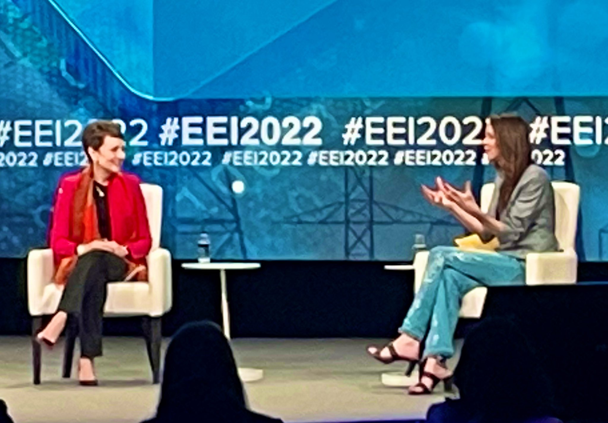 Jen🛡Easterly on Twitter "🌞Great day Edison_Electric 2022 Convention. Terrific chatting about