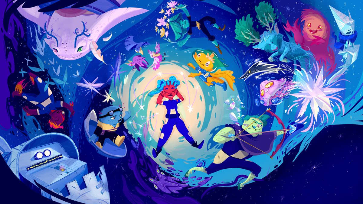 I've been working on a show pitch deck for a while now called Sola. I love doing things like this because it's what I would make if no one asked me to :) I love Sola and hope she sees the light of day.