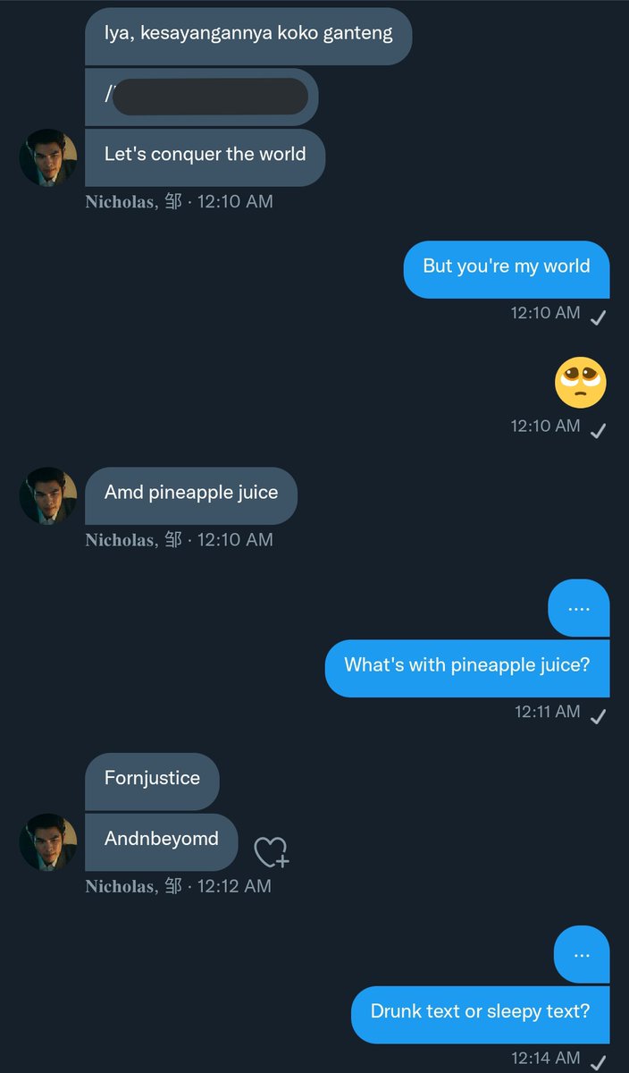 meritoriious's tweet photo. </> wanna be strict IC but I cant cause ngigonya orang ini lucu banget help 😭😭

LETS CONQUER THE WORLD AND PINEAPPLE JUICE, FOR JUSTICE AND BEYOND! 😂 https://t.co/kjSgEM4B8b