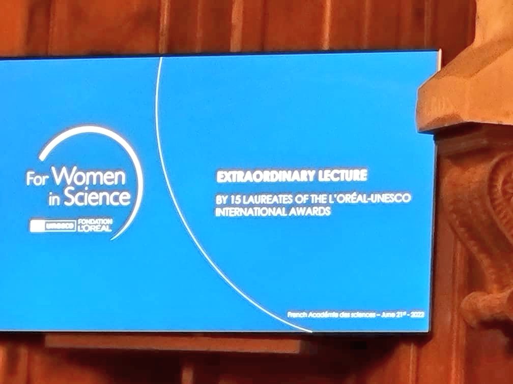 ughe_org's tweet image. Today, UGHE's Vice-Chancellor, Prof @agnesbinagwaho shared an extraordinary lecture at the French Academy of Sciences as one of the laureates for L'Oréal-UNESCO International Awards for Women in Science @4womeninscience by @UNESCO &amp;amp; @LOrealGroupe