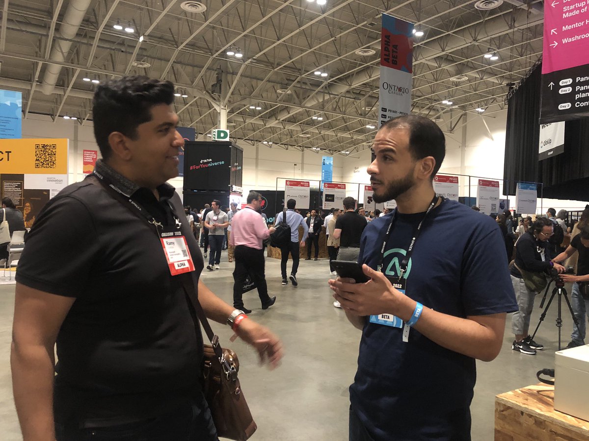 cencepower's tweet photo. Come visit our booth at Collision! B1502 #collisionconf #collision2022 #digitalcurrent https://t.co/SVJdShITtR