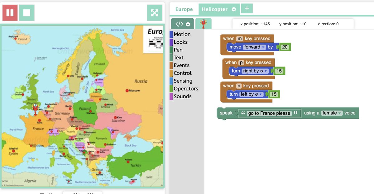 WrightICT's tweet photo. Y3 @kwparks began coding their European Tour game on #J2Code today. The helicopter is on the move and instructions coded. Next week, messages on arrival at your destination. Super start Y3. https://t.co/oscmZVtzky