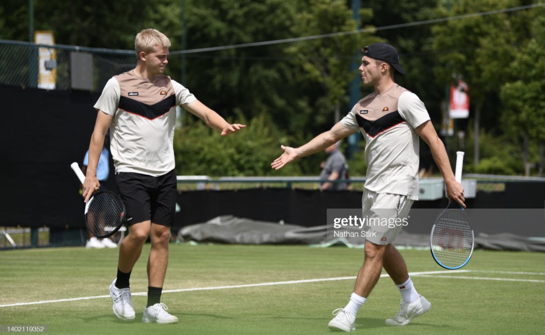 Wimbledon main draw Doubles WC!! Thanks to @Wimbledon & @the_LTA for this amazing opportunity to play the best tournament in the world 😁