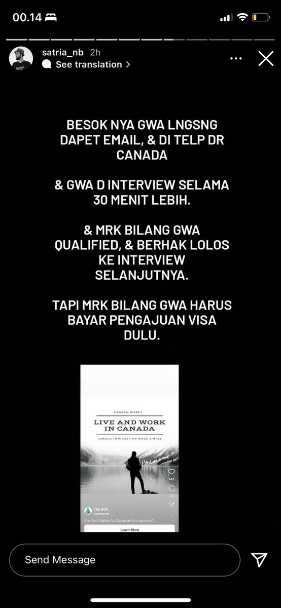 PureSaturdayBdg's tweet photo. Hati hati di internet!!
Sekarang fitur ads instagram sudah mulai di salahgunakan oleh pihak - pihak yang tidak bertanggung jawab.
Vokalis kami menjadi korban, percobaan penipuan dari akun abal2 di instagram kepada @satria_nb https://t.co/YqEMBD28YD