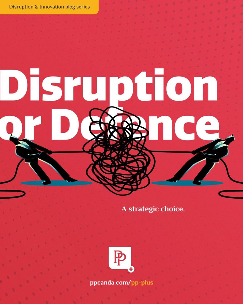 The latest PP blog explores the opportunity for #marketdisruptors and defending against disruption in equal measures. Perhaps the tools for both are not as dissimilar as you might first think. ppcanda.com/disruption-or-…