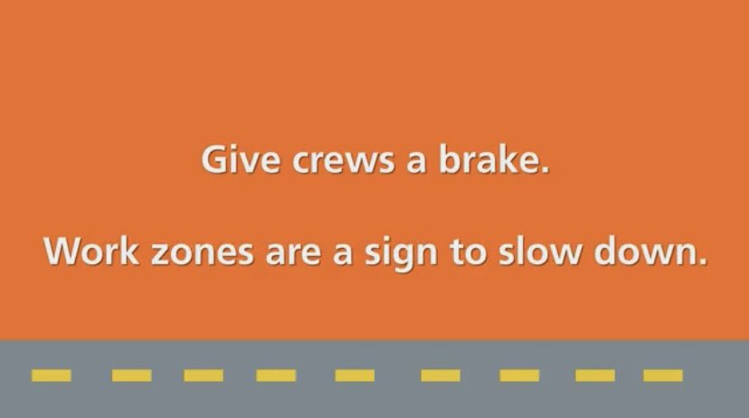 DeltaCompanies's tweet photo. Give crews a brake.
Work Zones are a sign to slow down.
Please Slow Down and Watch For Us.
#WatchForUs #WorkZoneSafety #SlowDown #PayAttention #StayAlert #ObeySigns @NAPATweets @MoAsphalt @IllinoisAsphalt @AAPA_AR https://t.co/cmlE696J7S