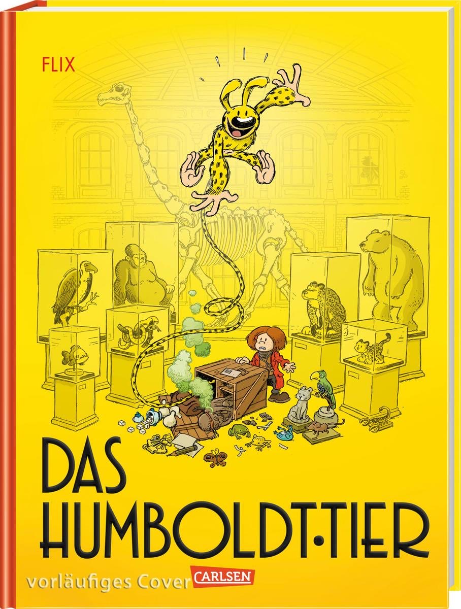 Liebes @mfnberlin, habt ihr Lust eine Comiclesung mit mir und diesem  Buch bei Euch unterm Brachiosaurus-Skelett zu machen? Ich fänds mega!!! ￼#DasHumboldttier