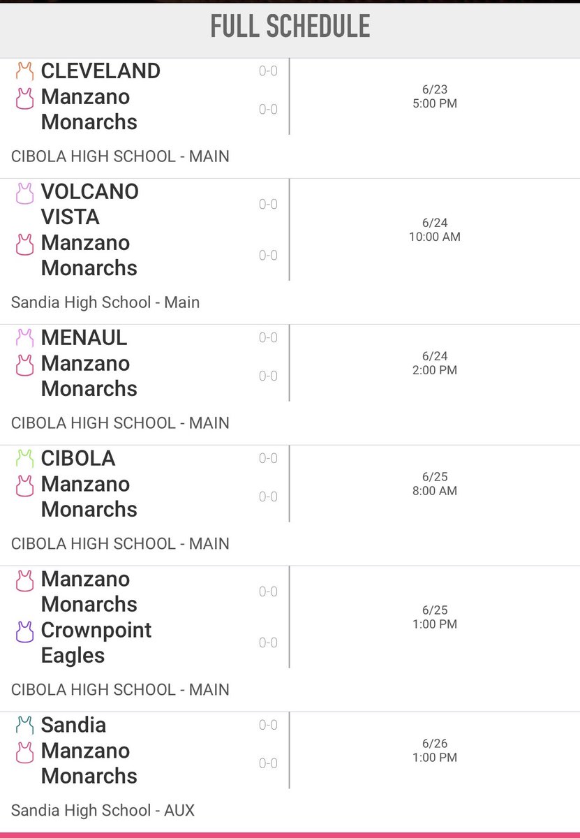 Manzano Monarchs tweet media