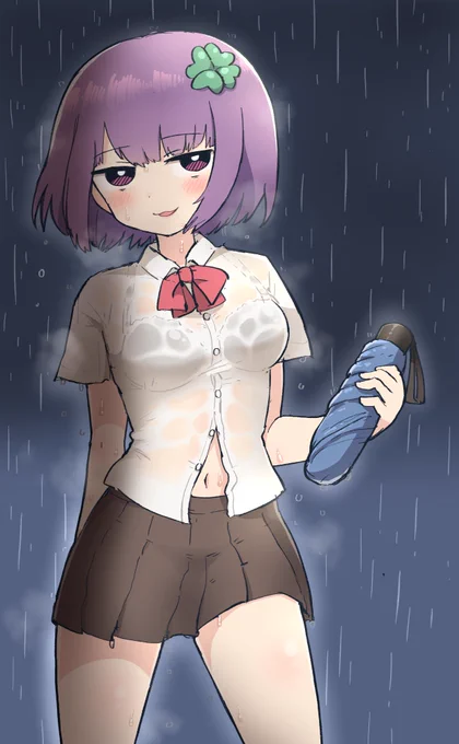 傘を差すのが嫌すぎて「持ってるけど差さずに帰る」のが癖になってきた。 