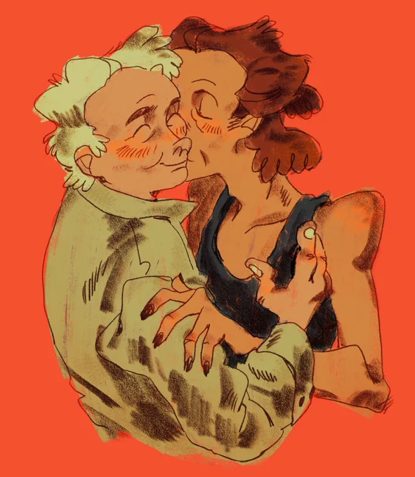 peck doodle #ineffablehusbands 