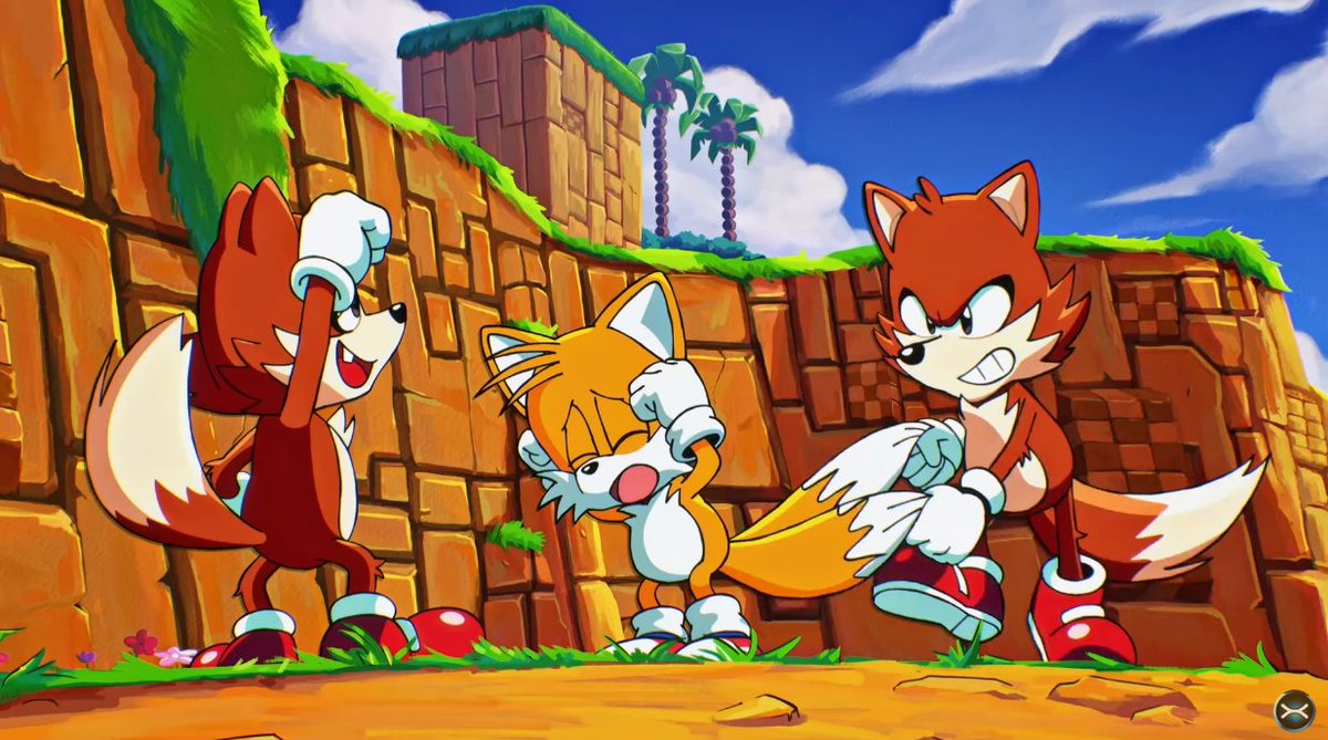 tailsgottrolled's tweet photo. BREAKING NEWS: SONIC ORIGINS SHOWS TAILS LITERALLY GETTING TROLLED (which was missing from the Sonic 2 movie) I REPEAT A SONIC GAME CANONICALLY SHOWS TAILS GETTING TROLLED THIS IS NOT A DRILL https://t.co/xR9XQQq6Eq