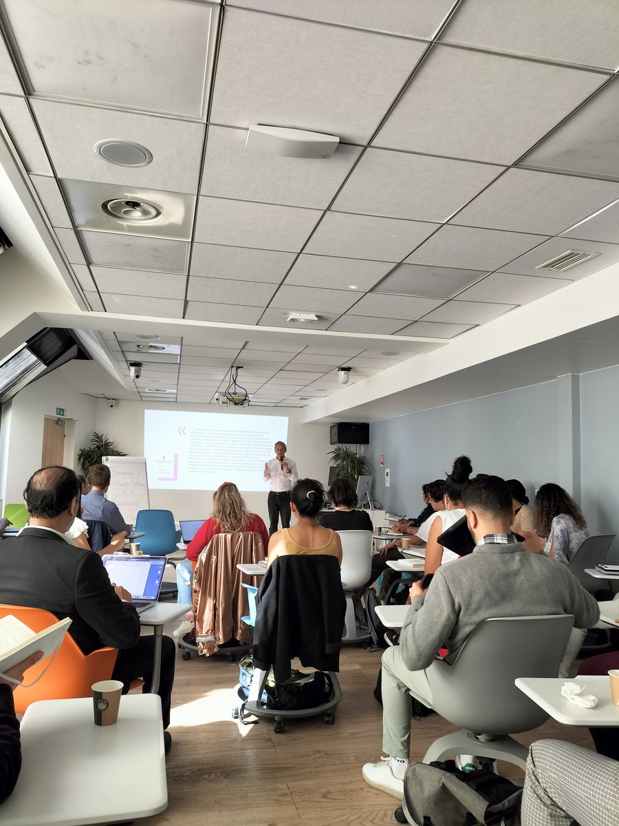 L'<a href="/iscom/">ISCOM</a> accompagne depuis 10 ans des entrepreneurs engagés et déterminés lors de son #universitesolidairedelacommunication #entrepreneuriat 
Conférences, ateliers, conseils sont au programme de ces deux journées.
@mcondesalazar <a href="/MagaliGuiramand/">Guiramand Magali</a> <a href="/CcilMontigny/">Cecile Montigny</a>