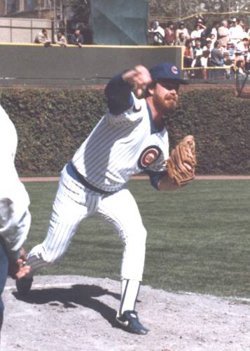 Happy Birthday Rick Sutcliffe ( Picture taken while warming up for game 1 of the 1984 NLCS (10-2-1984). 