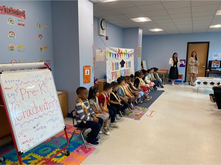 WhufsdRams's tweet photo. PreK Moving Up Day! A long time in the making and it is now a reality. Lookout @WHChestnut here they come! #RamPride #RamResolve https://t.co/QwegLIbWZo