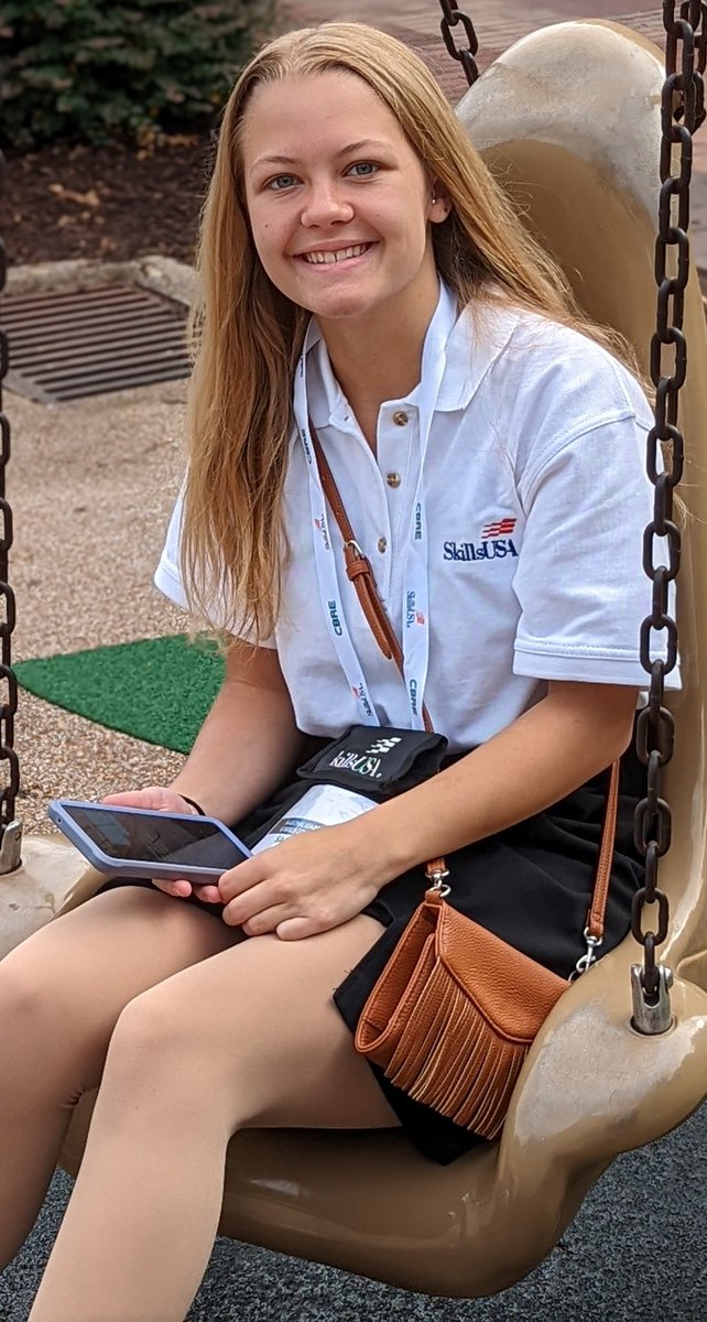 <a href="/DohertyPLTW/">Doherty PLTW</a> and <a href="/CSSD11/">Colorado Springs Schooll District 11</a> is represented today at national <a href="/SkillsUSA/">SkillsUSA</a> by this amazing young lady.  Sam is a sophomore standout and we are so proud of her. #dohertycte
