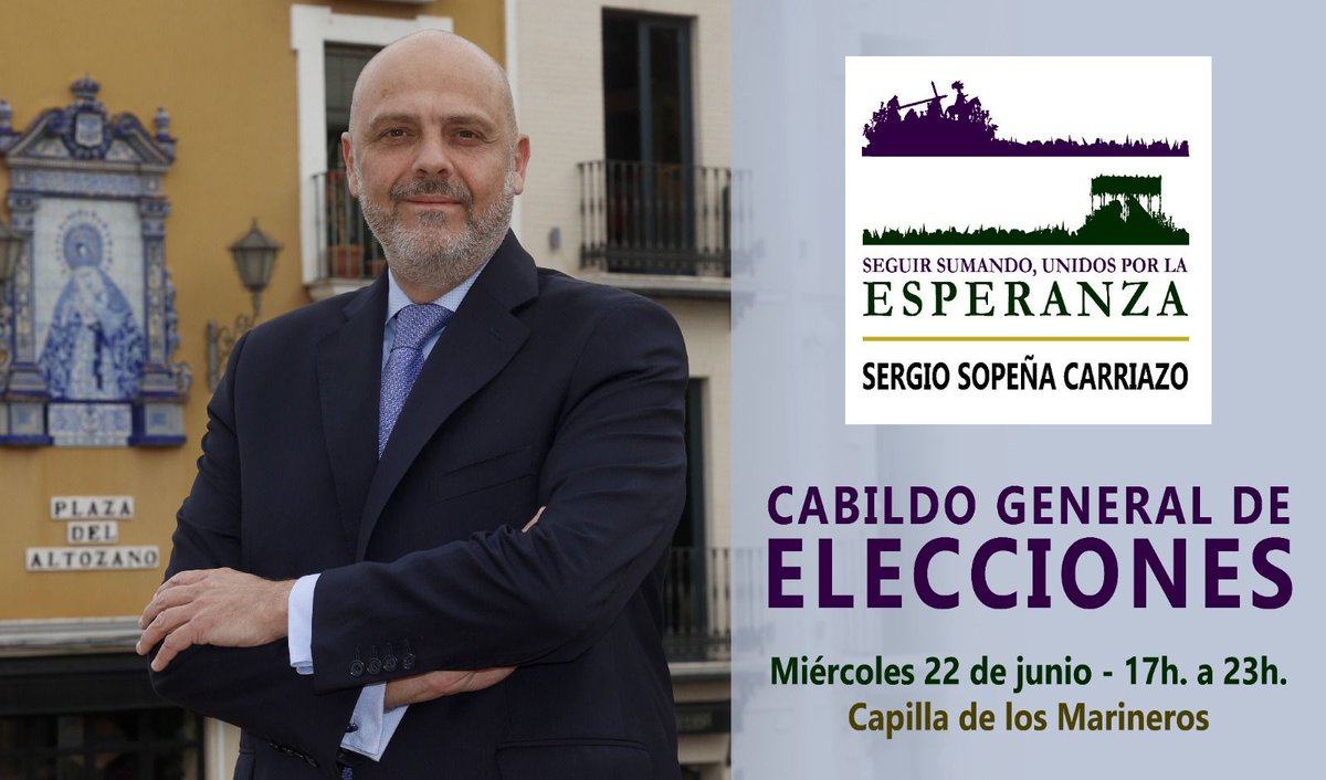 La Hermandad Sacramental de la Esperanza de Triana escribirá mañana el presente y futuro de su historia.

Hermano, ejerce tu derecho al voto. No lo olvides, seguir sumando está en tus manos. Y siempre, unidos por la ESPERANZA.

<a href="/seguirsumando/">Seguir Sumando, Unidos por la Esperanza</a>