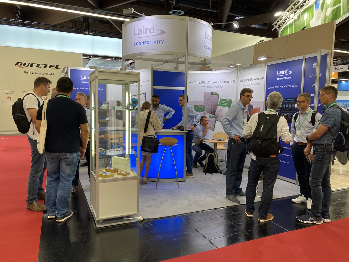 ezurio_llc's tweet image. We had a great first day at #EmbeddedWorld2022 in Nuremberg, Germany! If you&apos;re around tomorrow, stop by our booth! # 5-374
#Connectivity #ConnectivitySolutions #Wireless #Sensors #Gateways #Modules #Embedded #IoT