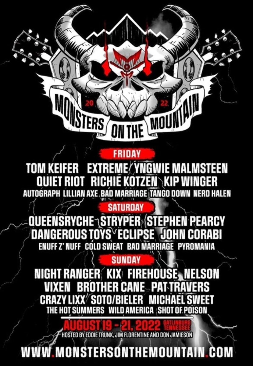 Wowza! Talk about a rock
party!! 😲💥💥
#MonstersontheMountain