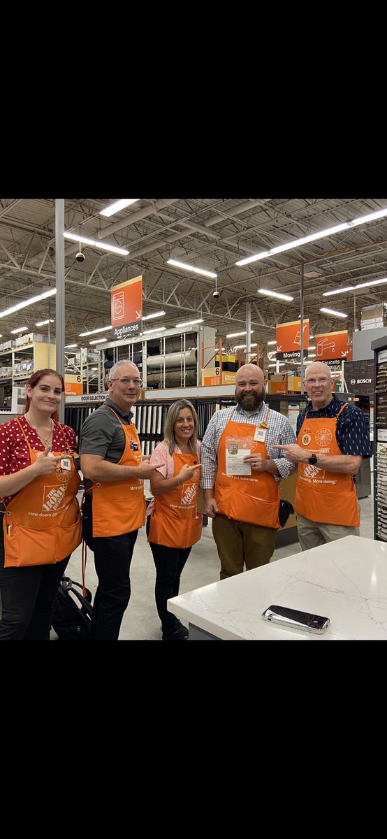 Great Specialty walk today with Rick & ED. Great job to specialist Lois D23 for walking us thru SAM and SASM Robert for leading his team to success 💥💥💥@HomeHoff @TroySCrawford @EdMary128 @RMongeau 💥💥💥