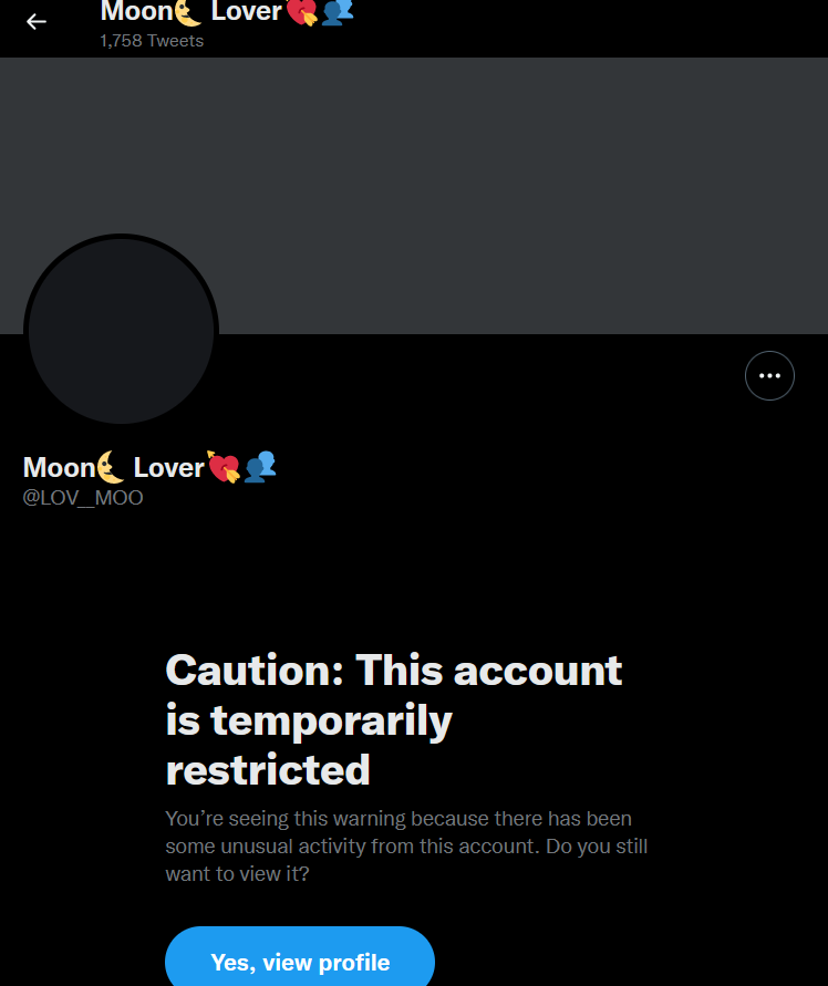 LeBlanc1919's tweet photo. Exercise caution when u remove an #Unfollower.
Hover your mouse pointer over their handle, if you see they have 0 following it means Twitter restricted the account.see pic2
Leave as it it, when Twitter lift the restriction, the account will show up in your timeline.😉 https://t.co/Fi7UiIemZw