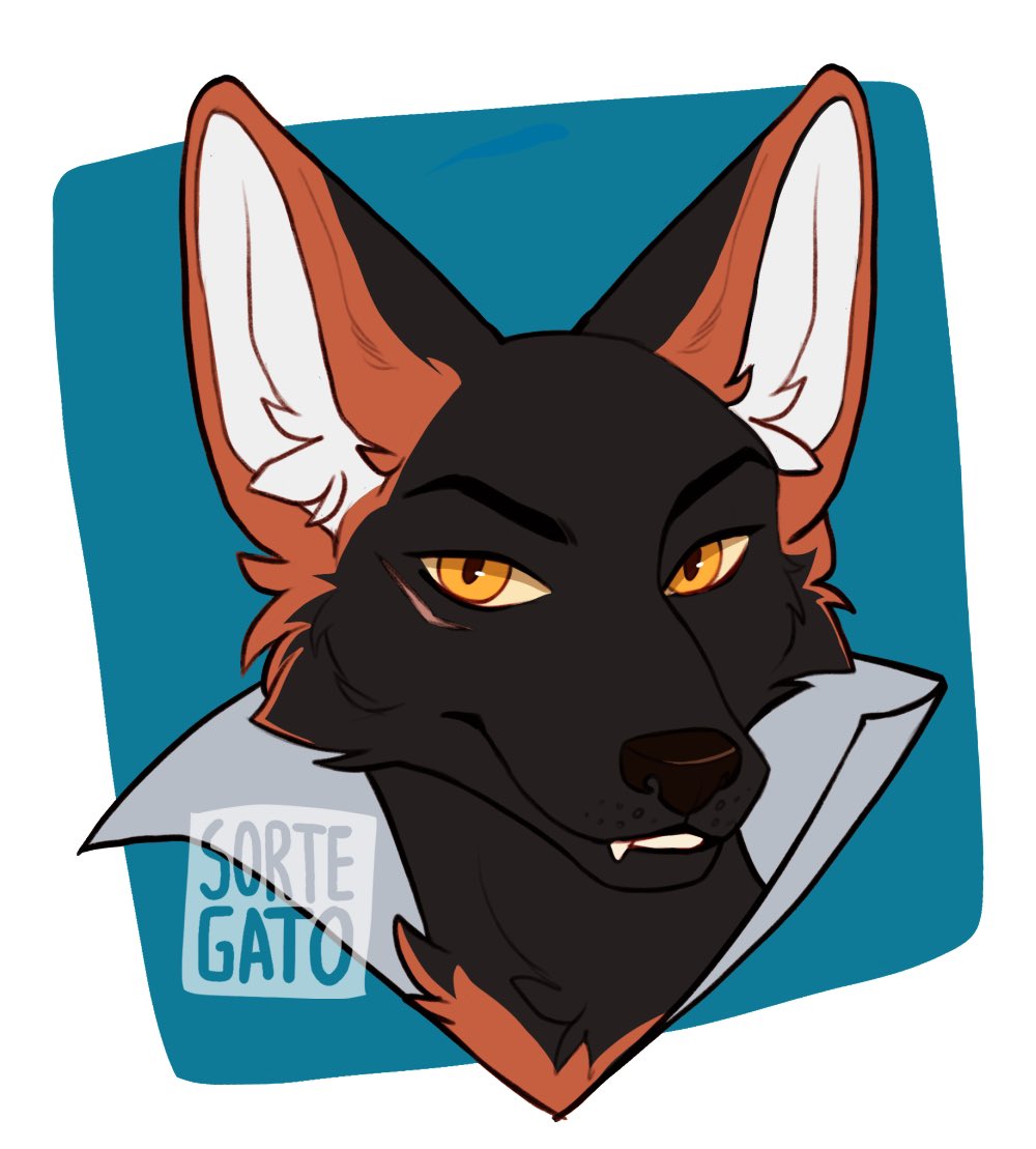 sortegato's tweet photo. Two more portrait requests! This time for @Fen_Fen_Fennec and @dserpentes thanks for letting me use them for practice!
#furry #furryart #anthroart https://t.co/t3kCfPvash