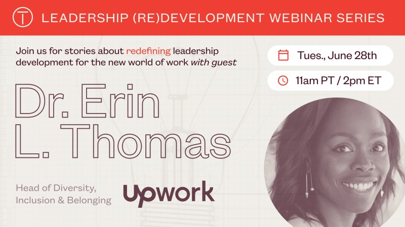ErinLThomasPhD's tweet photo. I am so excited to partner again with THE @CL_McCluney. We'll be breaking down how we've flipped the paradigm for leadership enrichment by focusing on 1) enabling community and connection for leaders and 2) centering leaders of color. Come through.

#leadership #community #deib https://t.co/BMV4Hb6fJh