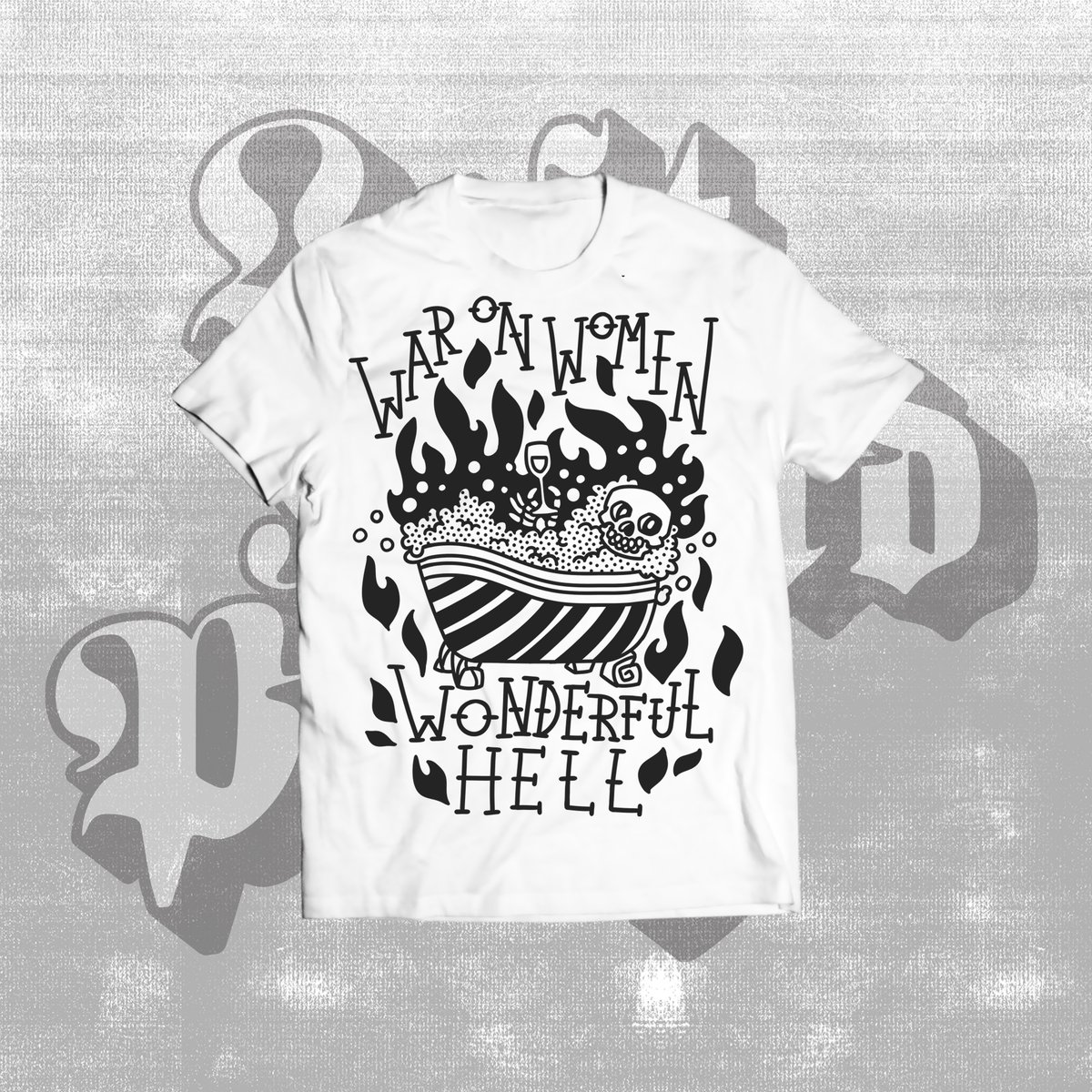 lhpmerch (@lhpmerch) on Twitter photo We will deny we've got it all planned out...
<a href="/WarOnWomenband/">War On Women</a>'s 'Wonderful Hell' and 'Cat' designs, on sale here: smarturl.it/WarOnWomenLHP We will deny we've got it all planned out...
<a href="/WarOnWomenband/">War On Women</a>'s 'Wonderful Hell' and 'Cat' designs, on sale here: smarturl.it/WarOnWomenLHP