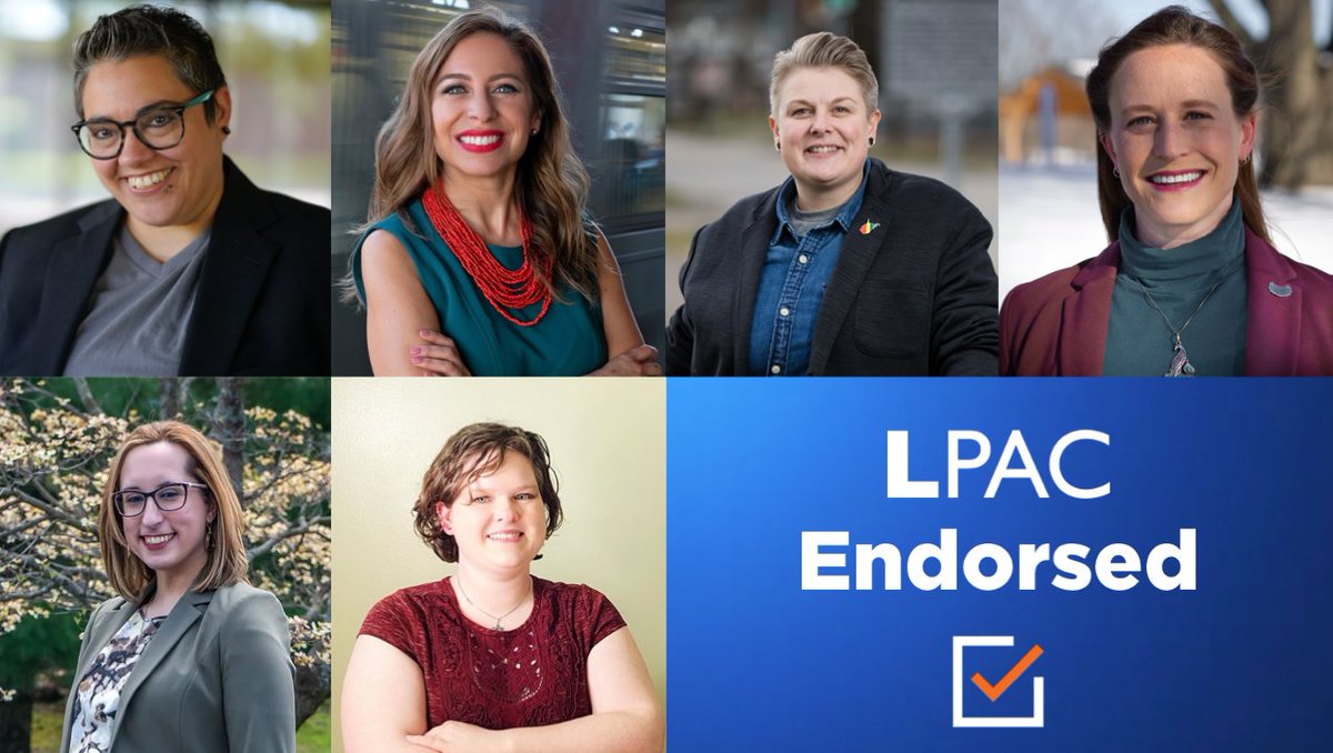 TeamLPAC's tweet photo. 📢🏳️🌈 Special Announcement: a second wave of #Pride announcements! We are thrilled to share these incredible candidates with you. Learn more and get involved: https://t.co/L1jbCQkj3M https://t.co/D1wMlxdfLL