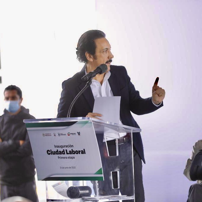 omarfayad's tweet photo. Confío en que esta histórica obra pública, que hoy ponemos en marcha, nos permitirá continuar siendo la entidad federativa pionera y más avanzada en materia laboral en México 🇲🇽: https://t.co/xVuCPbWTc0