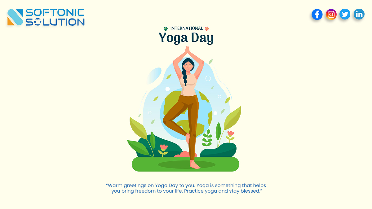 Happy International Yoga Day! 

Yoga is the gateway to the happiness which the body needs in everyday life so start doing Yoga to bring happiness.

#InternationalYogaDay #InternationalDayofYoga #InternationalYogaDay2022 #yogaday #YogaForHumanity #yogaforhealth #IDY2022