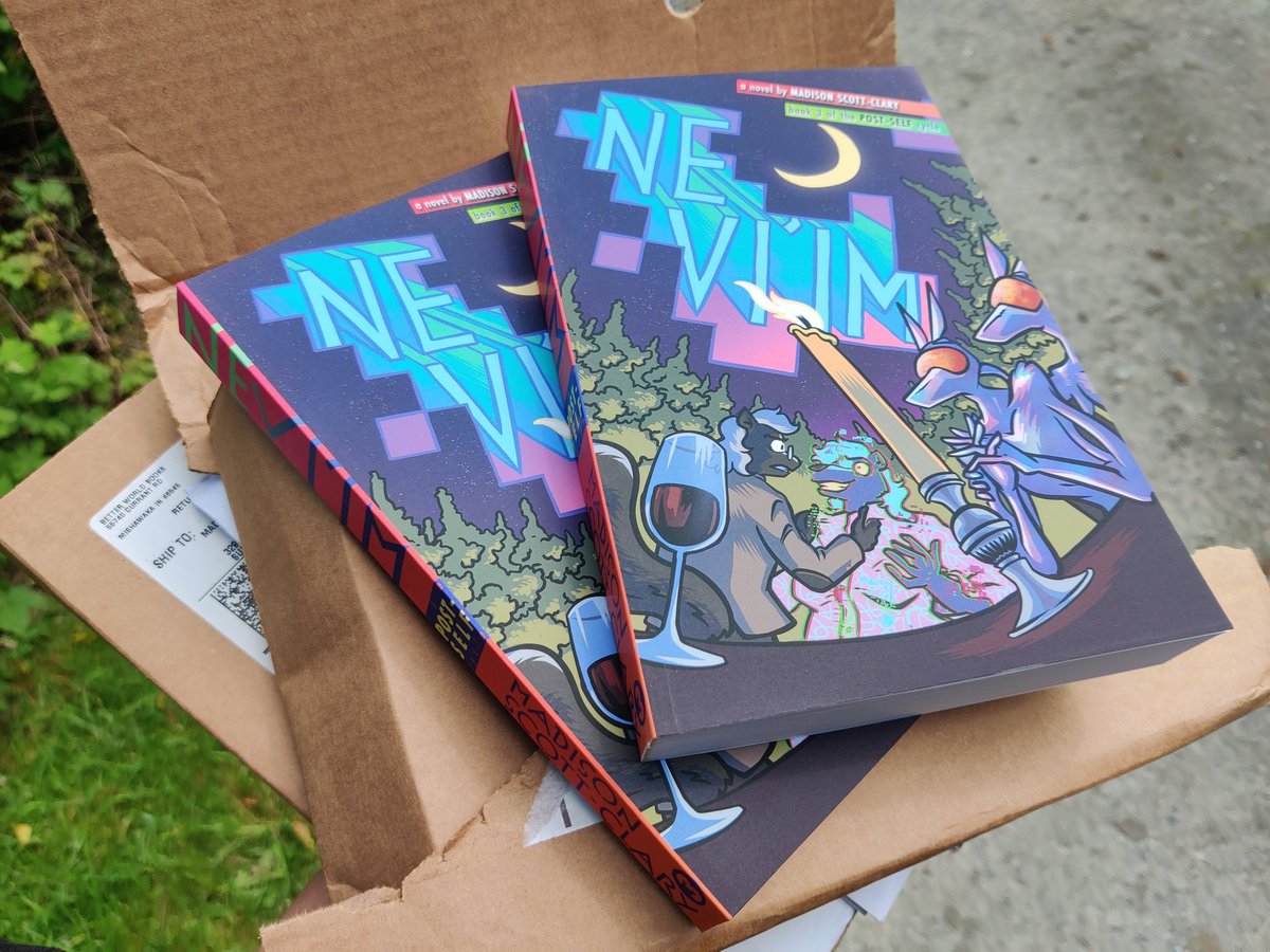 makyo_writes's tweet photo. That first moment of actually holding a real book I actually wrote in my own hands for the first time will never get old.

https://t.co/F0umBYYieF Up for pre-order now! https://t.co/JgqLlAUNOB