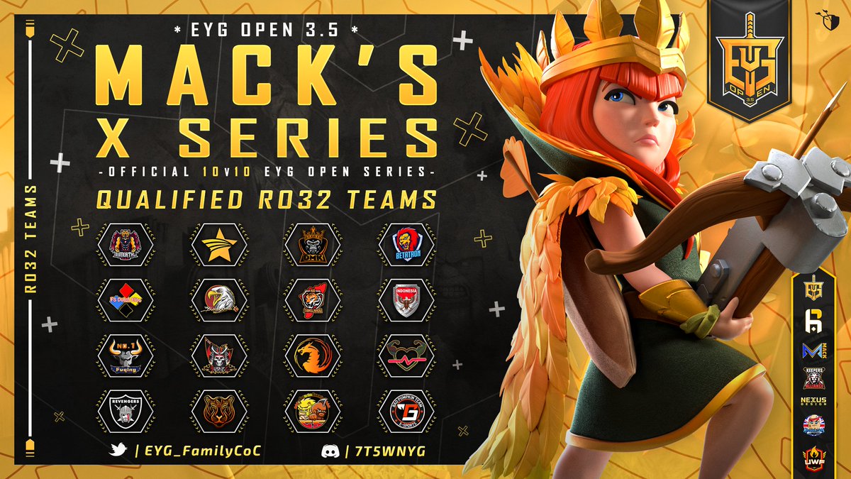 MackenzroGaming's tweet photo. Congrats to the 16 teams that made it to the Mack X Series RO32. Join me at 3pm EST/8pm BST on Thurs as we draw the next round! https://t.co/Gez7Mt84IL